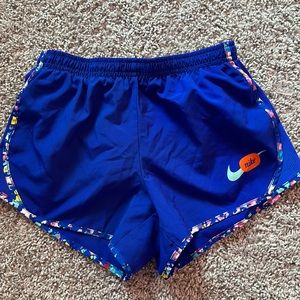 These are nike shorts lightly used size M